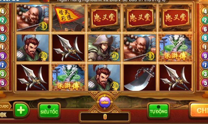 Thủy hử 123win là tựa game nổ hũ sống động, chân thực hàng đầu